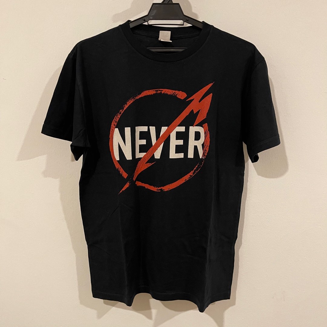 metallica never t shirt