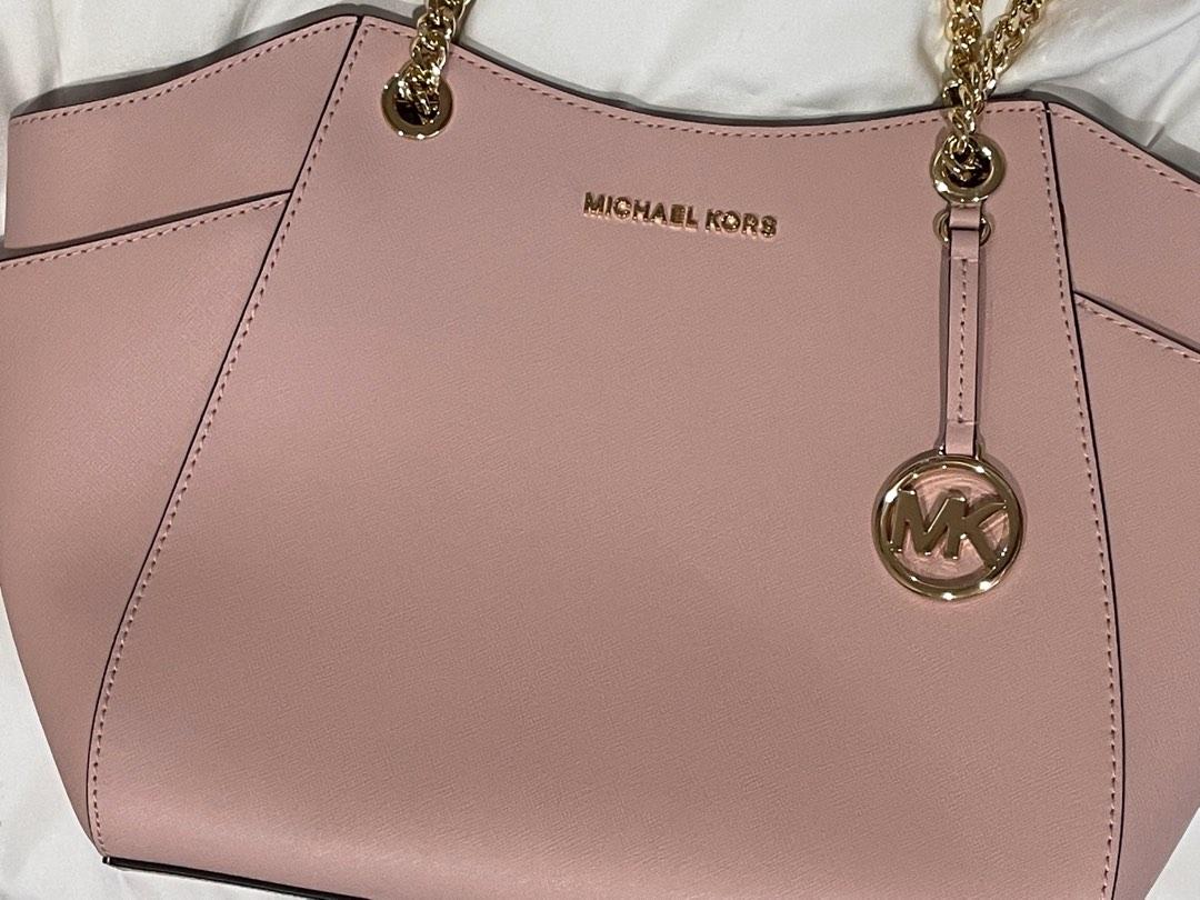 Michael Kors Jet Set LG Shoulder Tote Bag Pink – My Bag Obsession