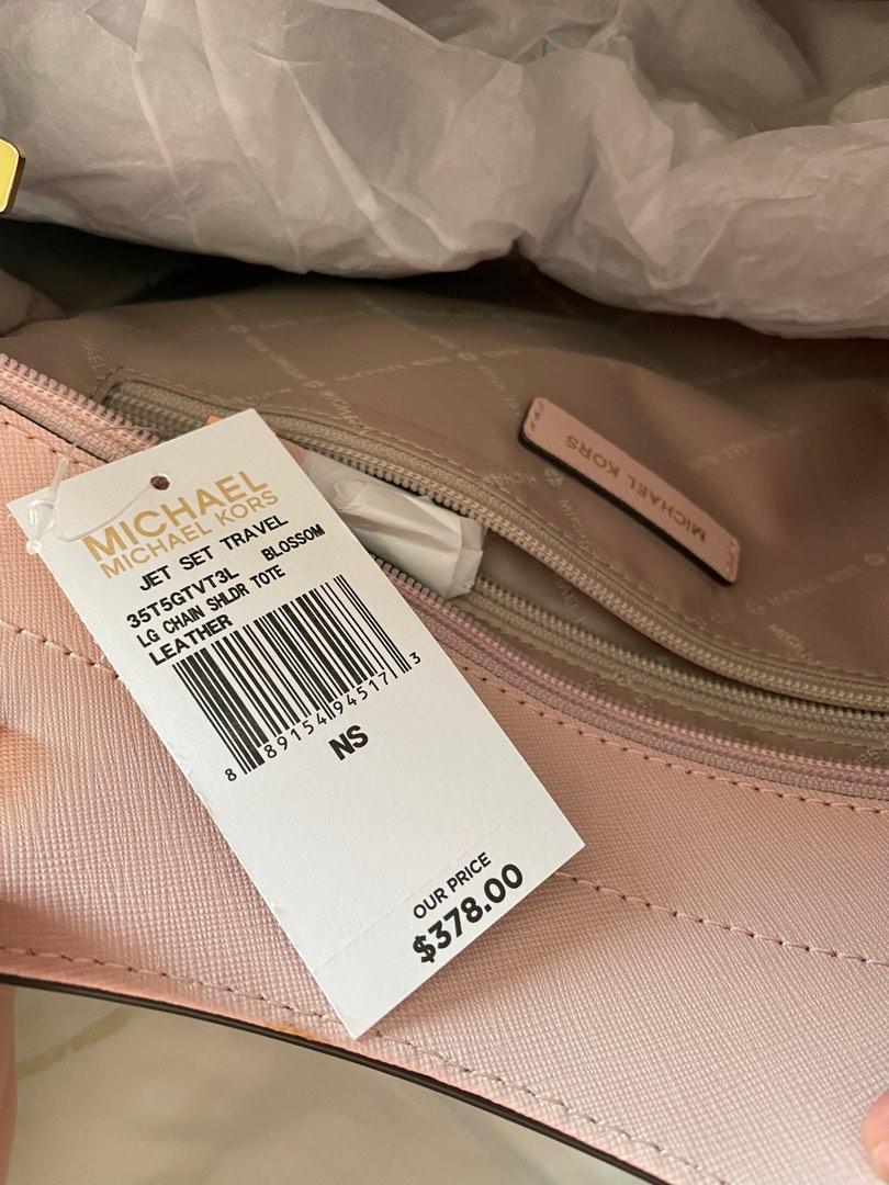 Michael Kors Jet Set LG Shoulder Tote Bag Pink – My Bag Obsession