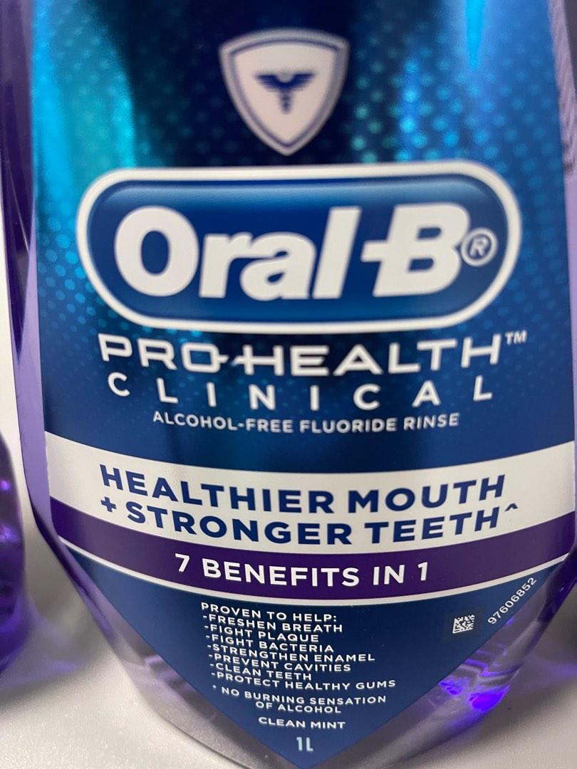 Oral B Alcohol free Mouth and throat wash gargle, Beauty & Personal