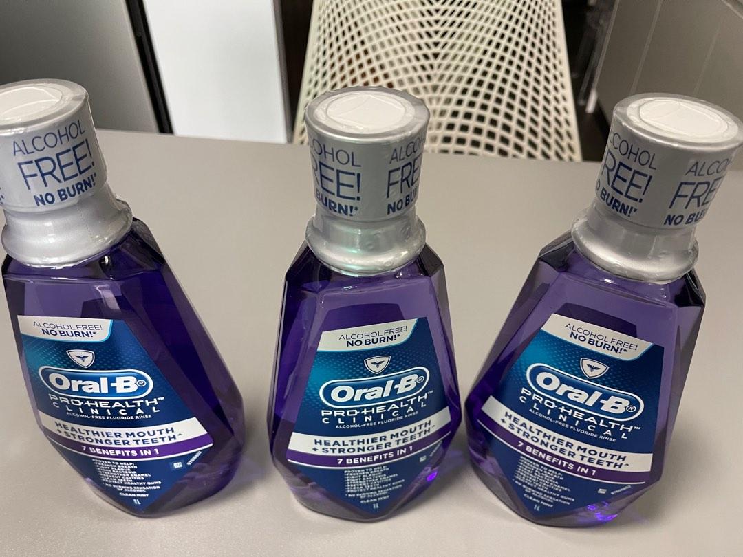 Oral B Alcohol free Mouth and throat wash gargle, Beauty & Personal