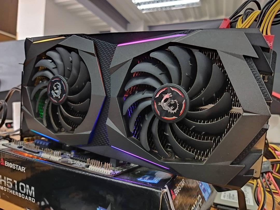 MSI GEFORCE RTX 2070 SUPER GAMING X (2ND HAND), Computers & Tech, Parts ...