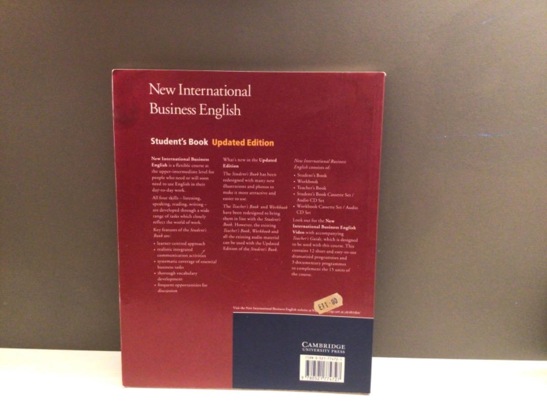 文具,　book　書本　興趣及遊戲,　Business　English　New　),　(Student's　書本及雜誌-　International　Carousell　book　補充練習-