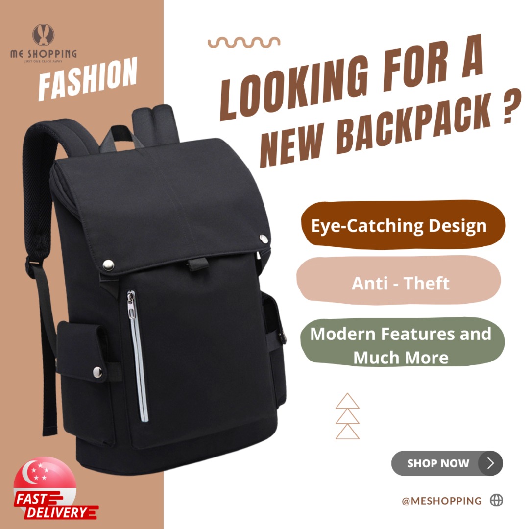 Korean Style] Functional Laptop Backpack – Ordicle