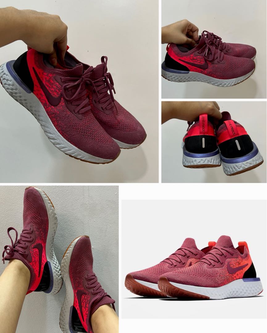 Nike epic react maroon online