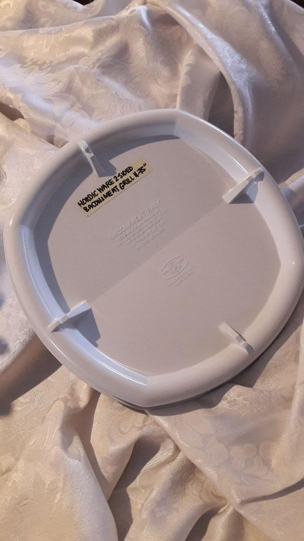 Nordic Ware Microwave Bacon & Meat Rack, Furniture & Home Living