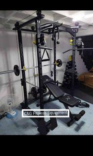 Olympic power rack cross over machine only