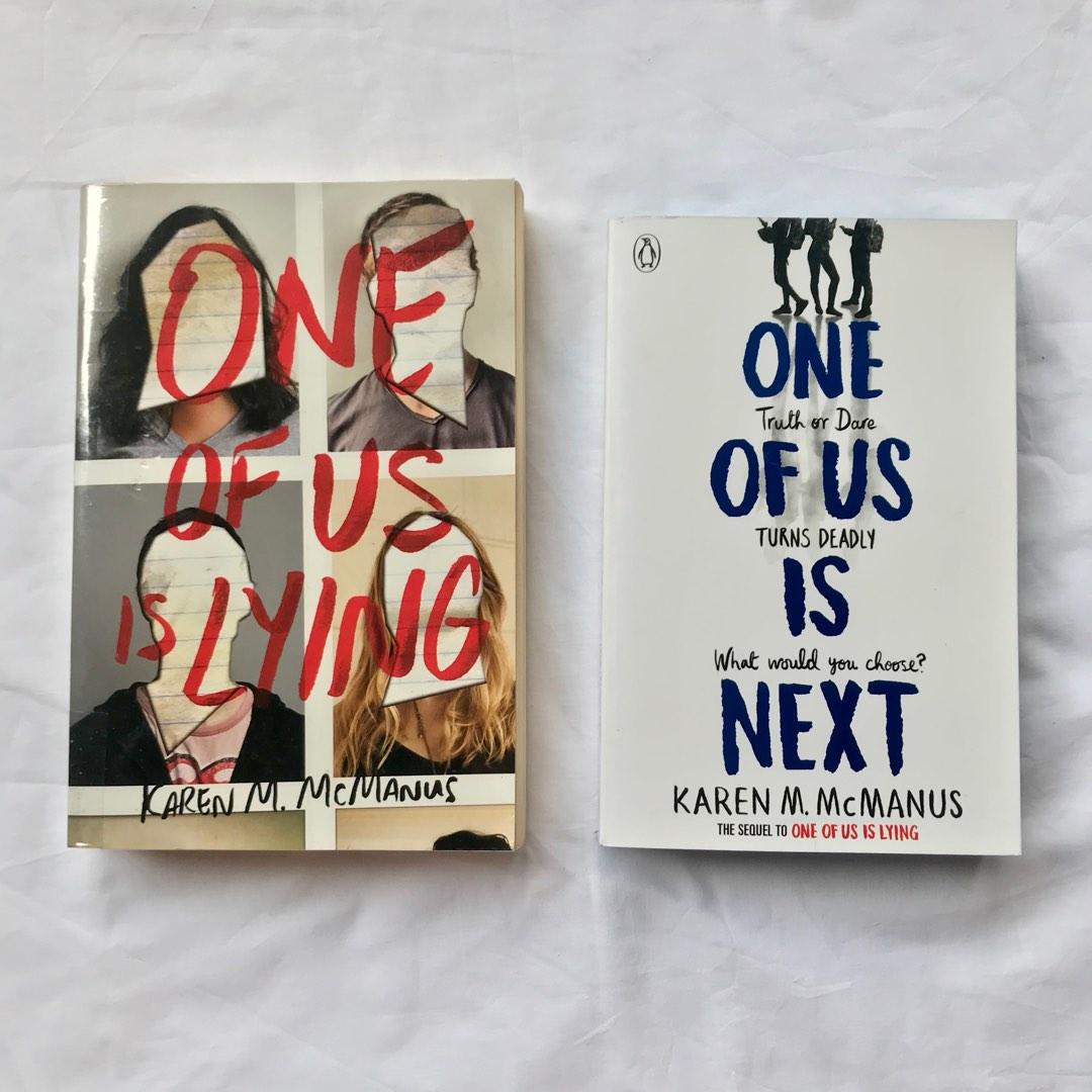 One of us is Lying One of us is Next by Karen McManus, Hobbies & Toys ...