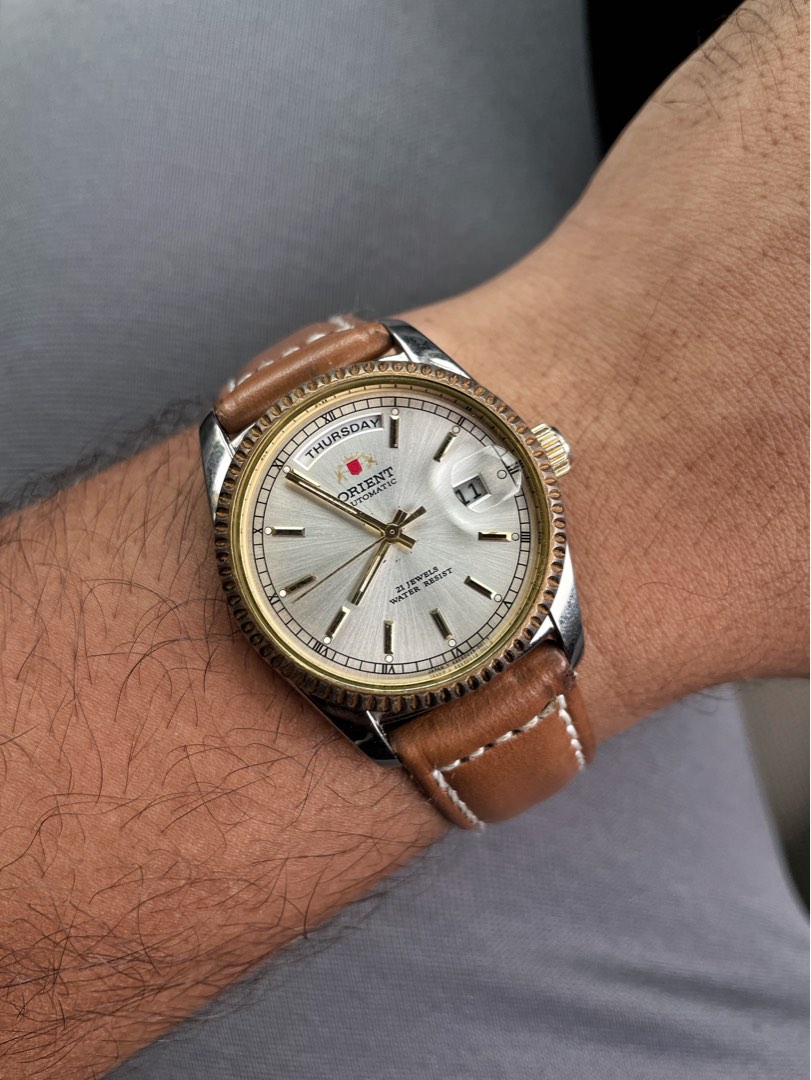 Orient President Day/Date 1st Gen, Men's Fashion, Watches & Accessories