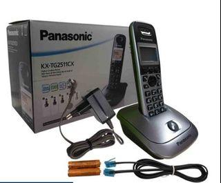 Panasonic KX-TG2511CX Digital [Cordless Phone] (Black, Blue, Silver)