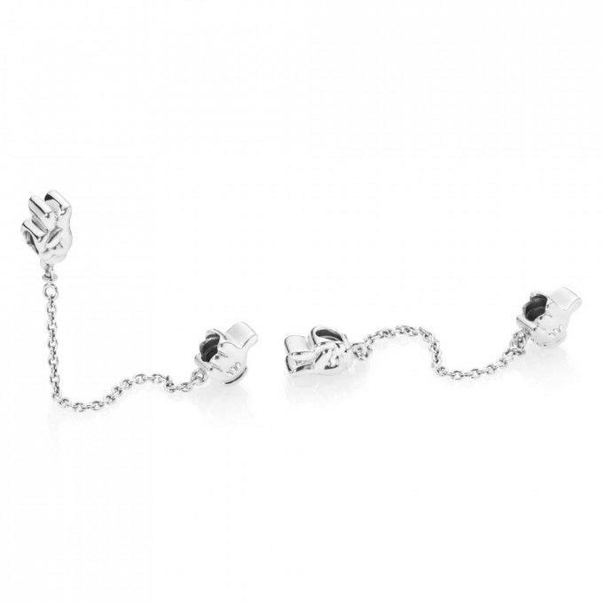 Pandora authentic Sales Disney Mickey Gesture Safety Chain