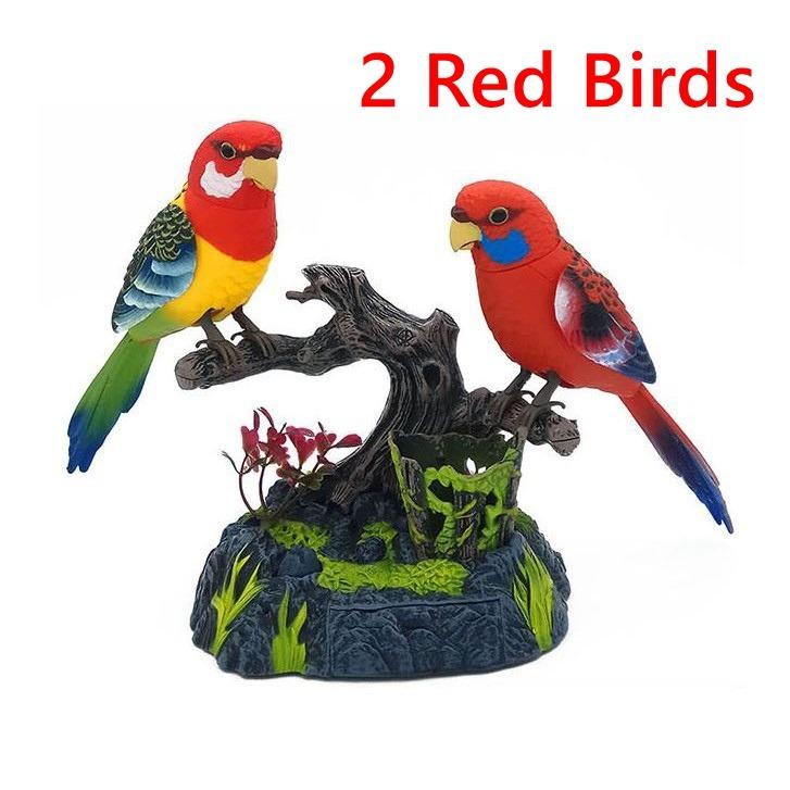 Talking top macaw toy