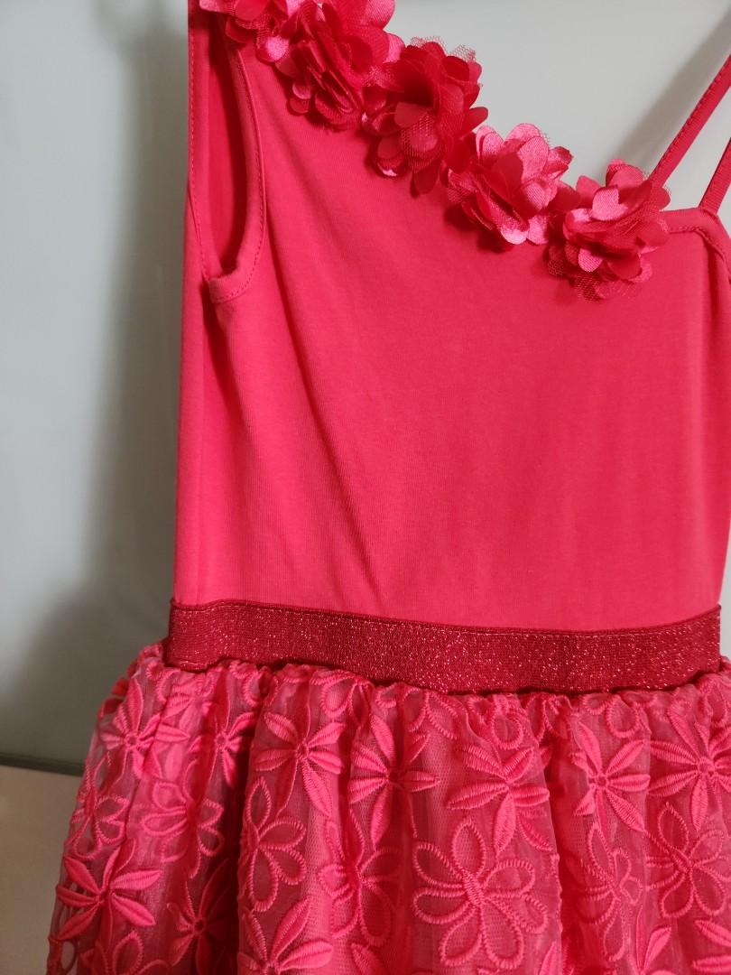 4t pink dress top