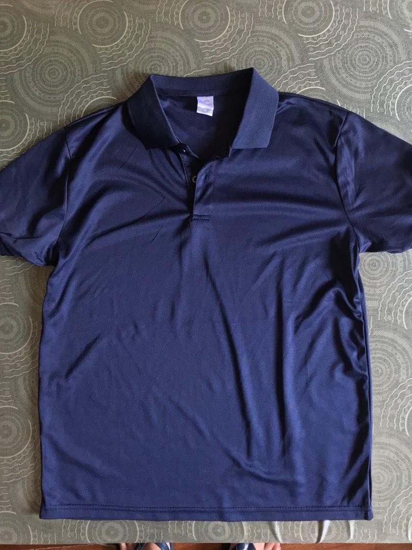 Plain Navy Blue Polo Shirt, Men's Fashion, Tops & Sets, Tshirts & Polo