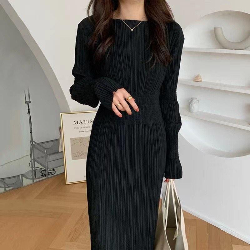 Club factory cheap black dress