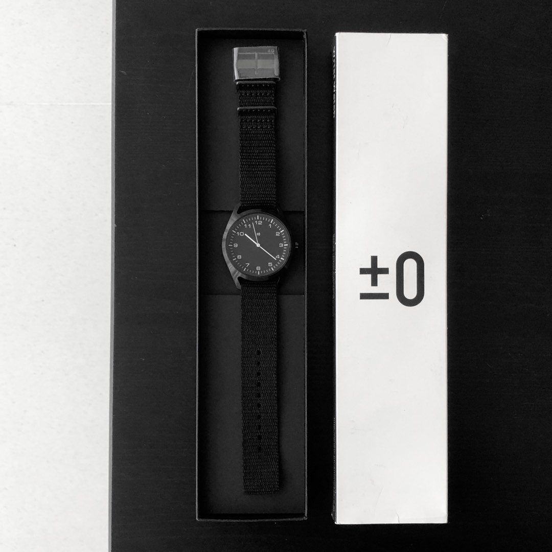 Plus Minus Zero Watch (Rare!), Men's Fashion, Watches & Accessories ...