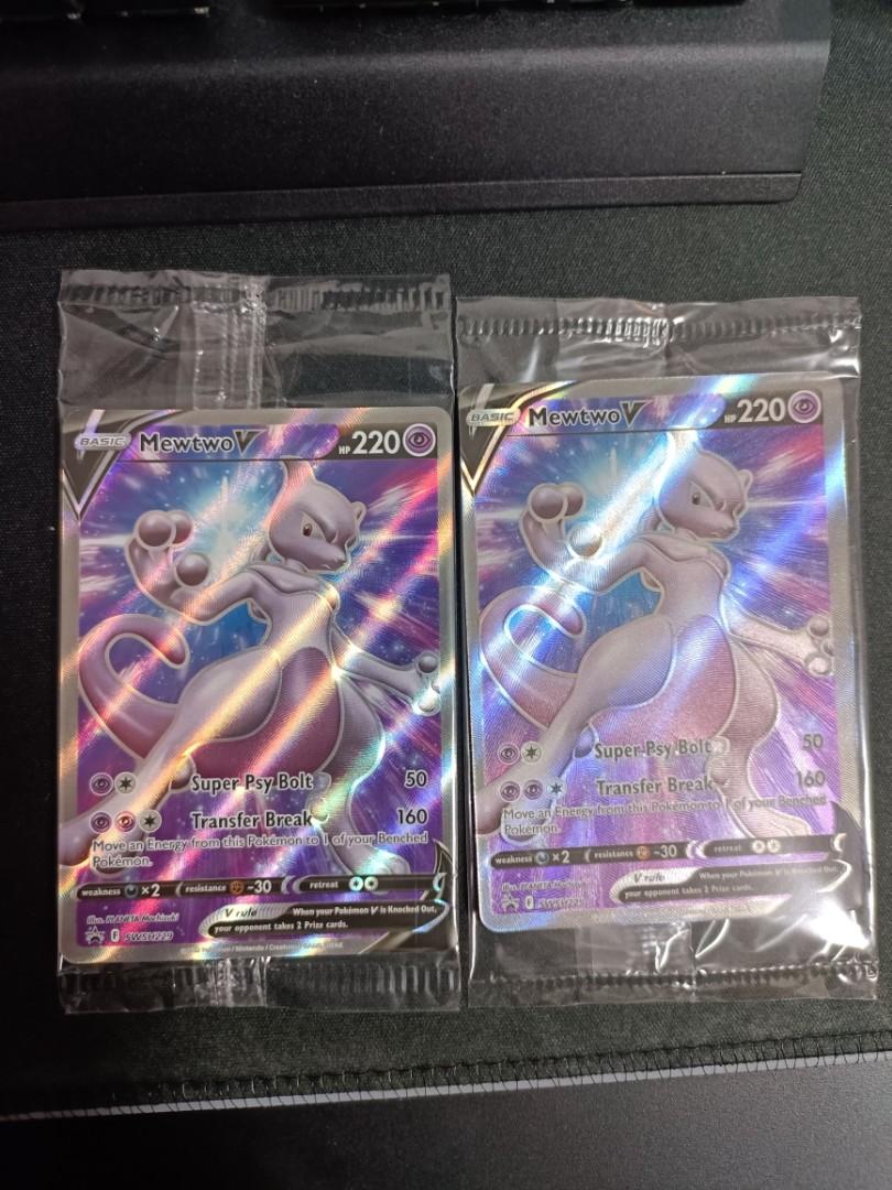 Pokemon Go V / Vmax / Vstar / Full Art / Gold Secret Rare (Mewtwo