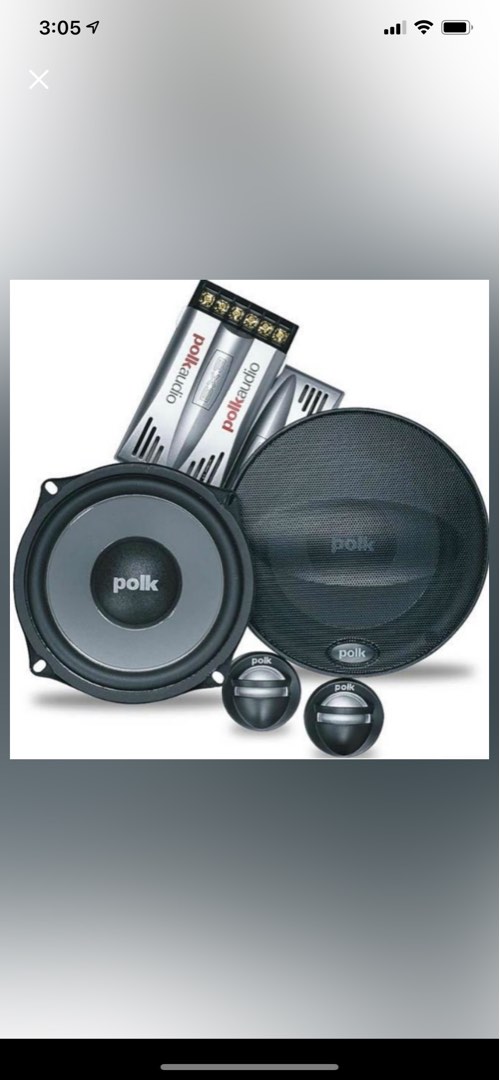 polk audio car speaker, Audio, Soundbars, Speakers & Amplifiers on