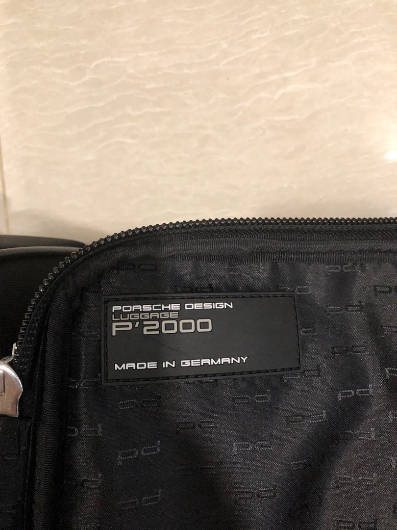 porsche design luggage P2000, Luxury, Bags & Wallets on Carousell