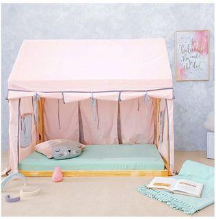 Pottly and Tubby Playhouse Bed / Play Tent / Toddler Bed for Kids