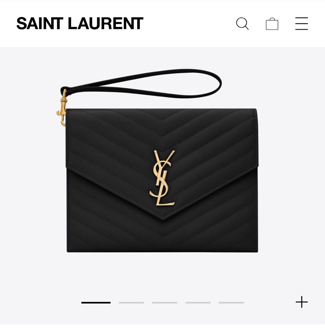 Ysl on sale envelope pouch
