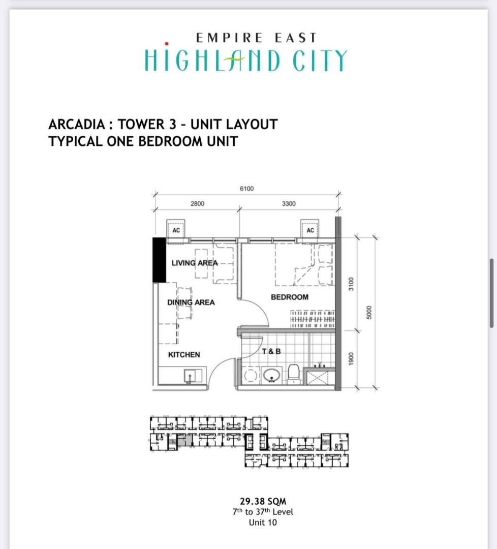 Preselling Studio Unit in Pasig-Cainta EMPIRE EAST HIGHLAND CITY for ...