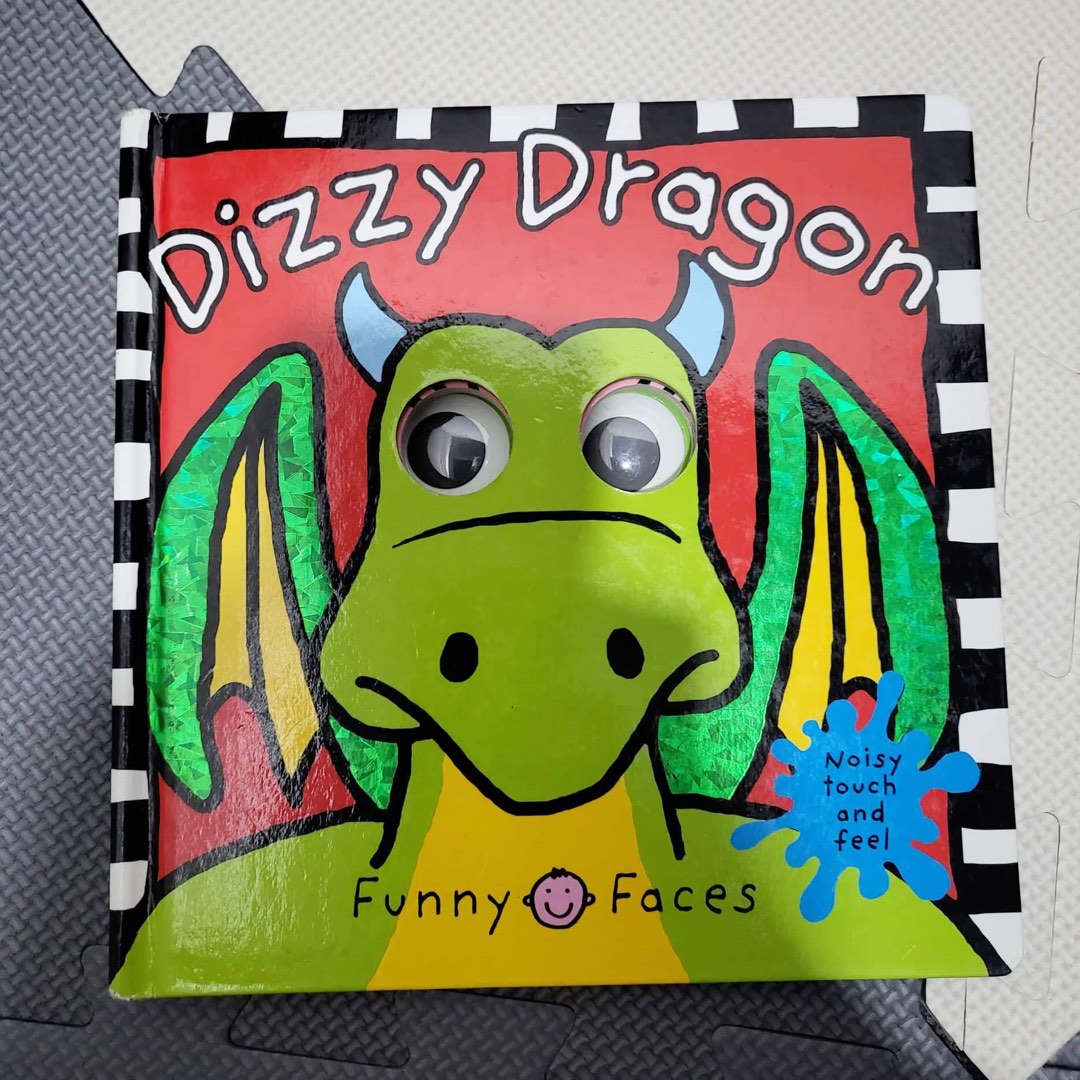on　book　Priddy　Books　Books　Dizzy　Children's　Dragon,　Magazines,　Toys,　Hobbies　Carousell