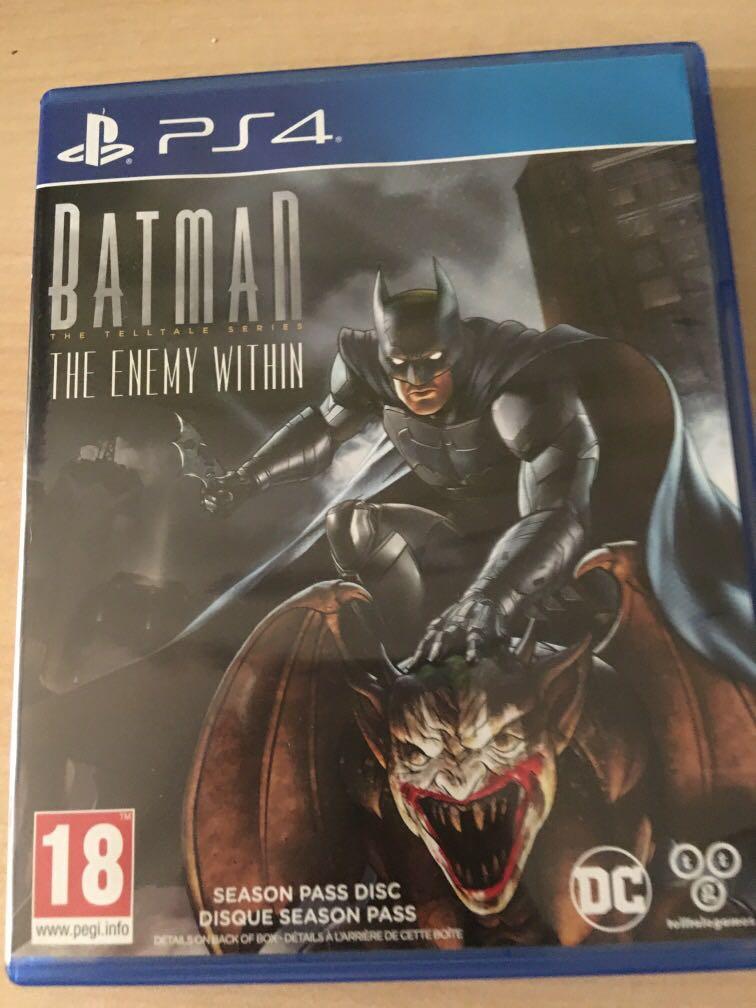 PS4 Batman telltale the enemy within, Video Gaming, Video Games,  PlayStation on Carousell