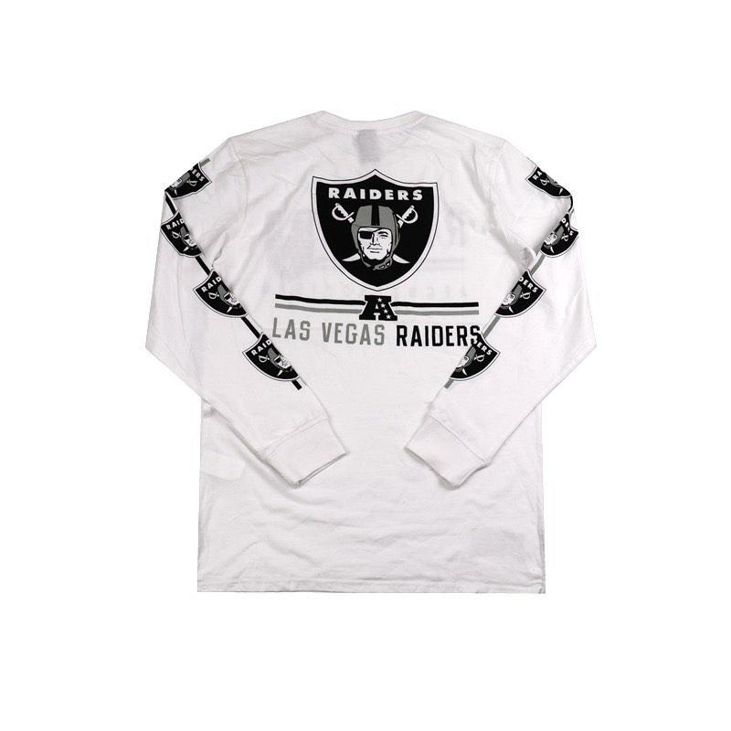 Oakland raiders sales long sleeve jersey