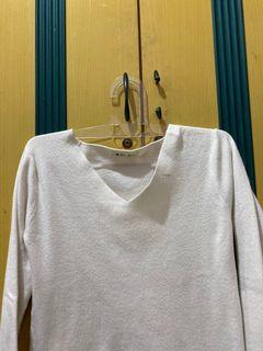 Rajut tebal sweater putih