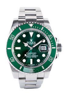 [RARE LOCAL SET] Rolex Submariner -Hulk- 116610LV Black 40mm Box/Paper 2013