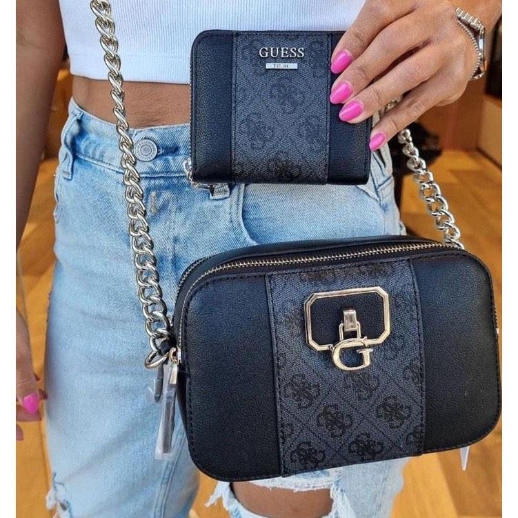 Cathleen camera bag guess store