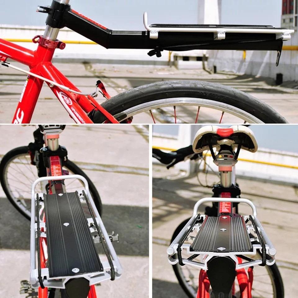 Rear Bike Rack Frame Bicycle Cargo Bag Basket Hang Rack Quick Release Bicycle Carrier Easy to
