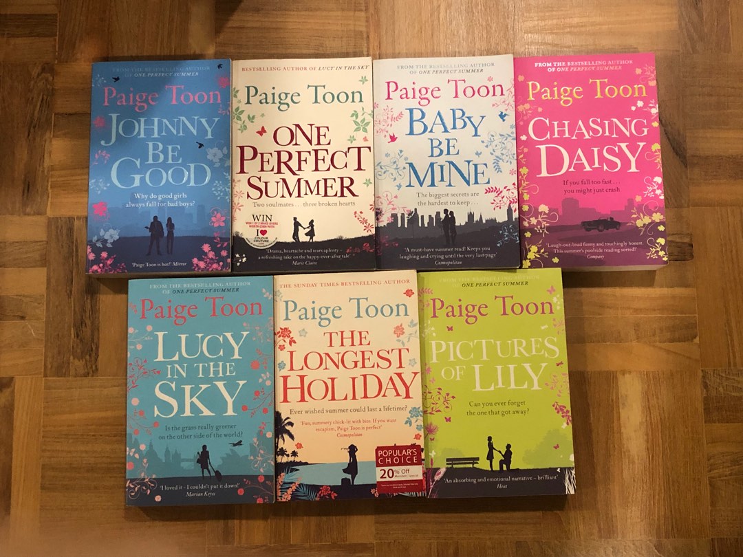 Paige Toon Books, Hobbies & Toys, Books & Magazines, Fiction & Non