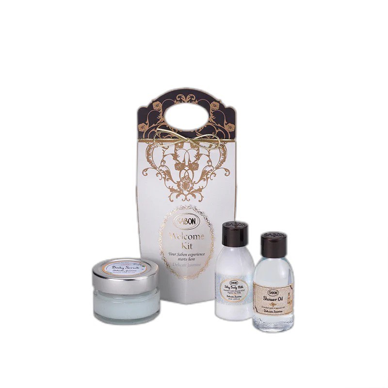 Sabon jasmine gift set, 美容＆化妝品, 沐浴＆身體護理, 沐浴及身體護理 身體護理 Carousell