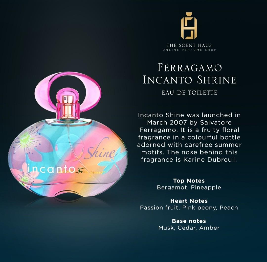 Incanto shine outlet notes