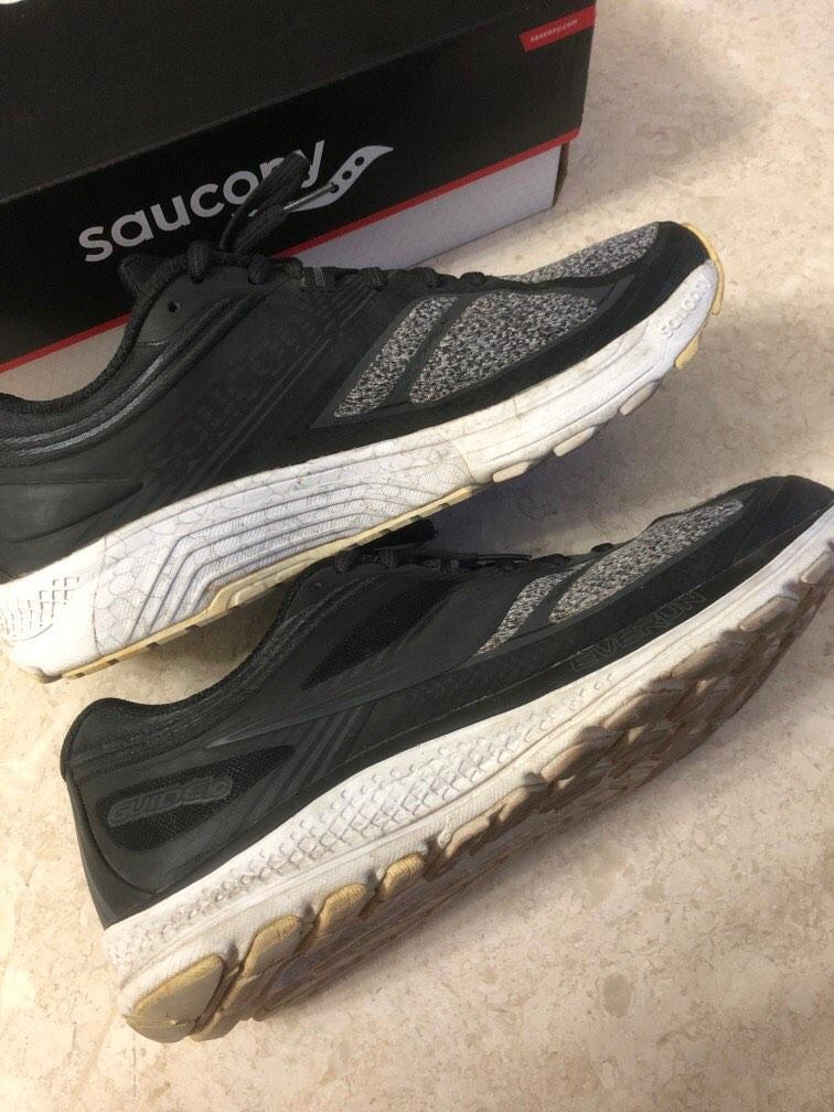 Saucony Guide 10 in Marl Black Men s Fashion Footwear Sneakers