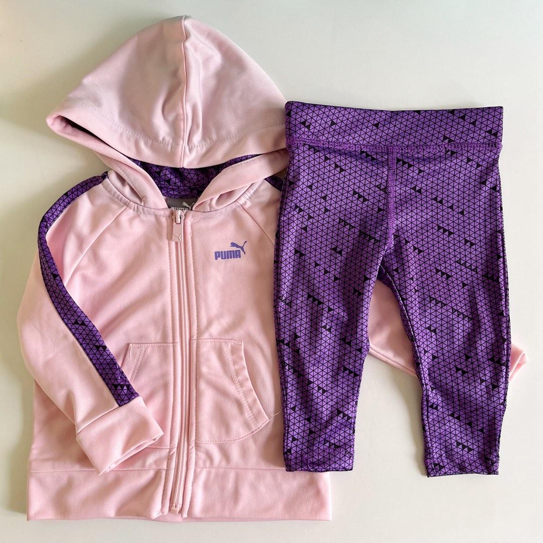 Pink puma top track jacket