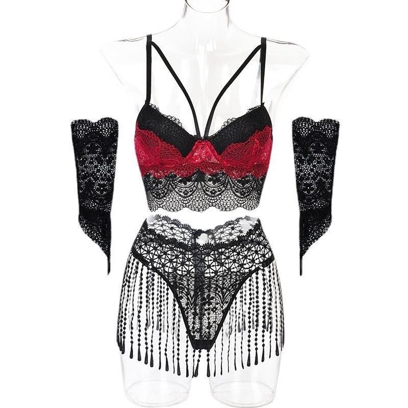 Robe en jersey à mélange de rayures, ligne A, avec décolleté en V et Robe en jersey à mélange de rayures, ligne A, avec décolleté en V et