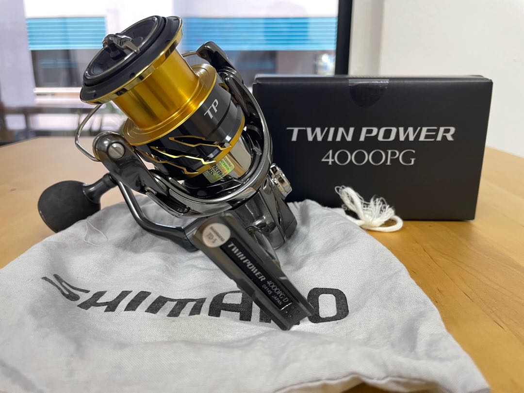 Shimano Twin Power 2020 4000PG excellent condition, Sports Equipment ...