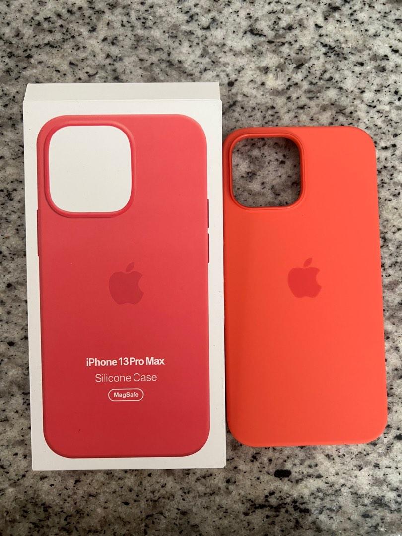 iPhone 13 mini Silicone Case with MagSafe - Nectarine - Apple