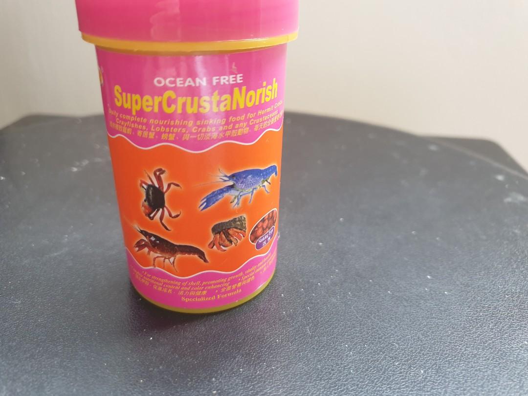 Sinking pellet food Crustaceans crab lobster crayfish hermit crab tank