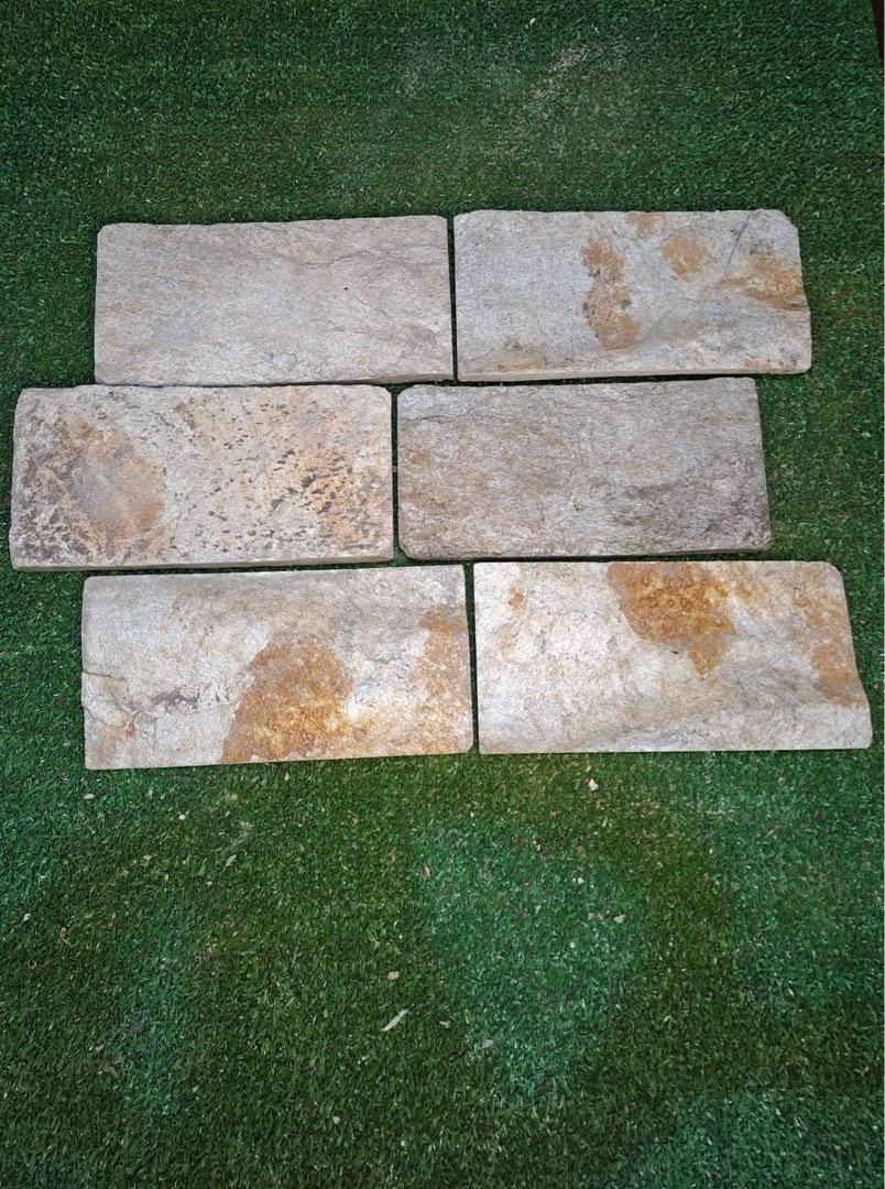 Slates Natural Stone Wall Cladding (Category: Wall Decor) located in Quezon City. Submitted by stoneworks (Listing ID 1185139682, Image 2). Description: 💚GREEN SLATES💚 💛WOOD STONE💛 🖤BLACK SLATES🖤 ‼️FACTORY PRICE‼️ 👉🏻For Your Facade, Wall Panel and Wall Accent Needs💯 Sizes: 4”x8” - 1500pesos/sqm 50pcs/sqm 8”x8” - 1700pesos/sqm 25pcs/sqm 👉🏻💯Local✔️ 👉🏻💯Solid✔️ 👉🏻💯Durable✔️ 👉🏻💯Affordable✔️ 👉🏻💯Quality✔️ 👉🏻💯We Deliver✔️ Speci