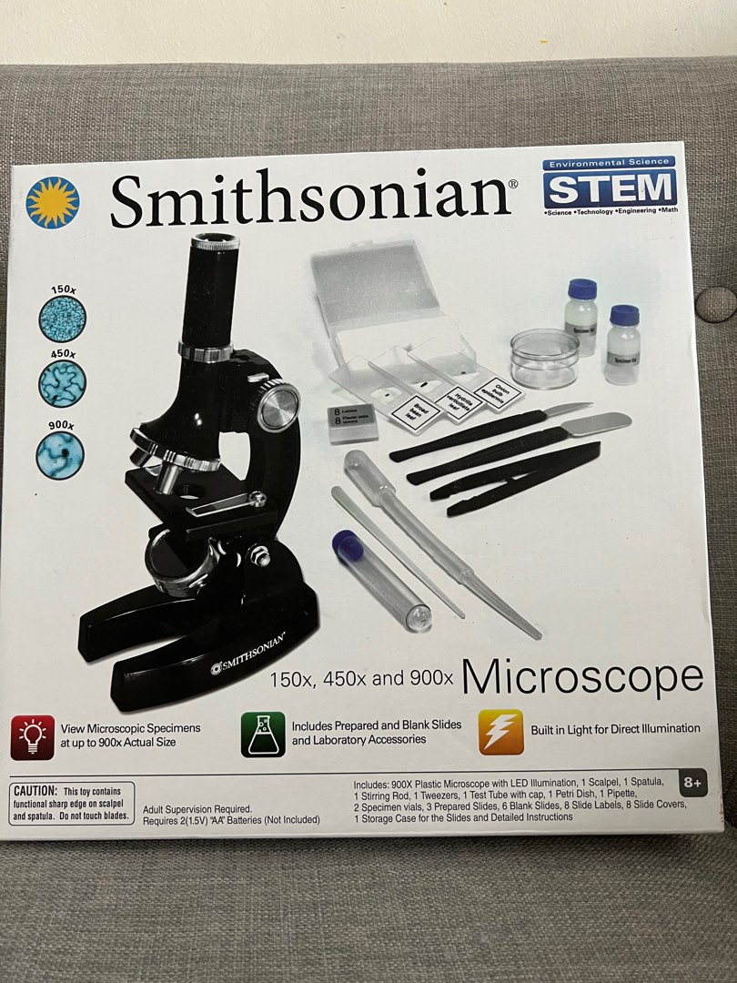 Smithsonian Microscope, Hobbies & Toys, Toys & Games on Carousell