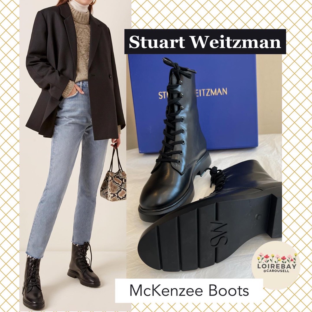 Stuart weitzman mckenzee deals combat boots