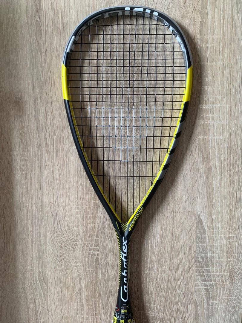 Tecnifibre Carboflex 125 Heritage Squash Racket, Sports Equipment, Sports & Games, Racket & Ball Tecnifibre Carboflex 125 Heritage Squash Racket, Sports Equipment, Sports & Games, Racket & Ball