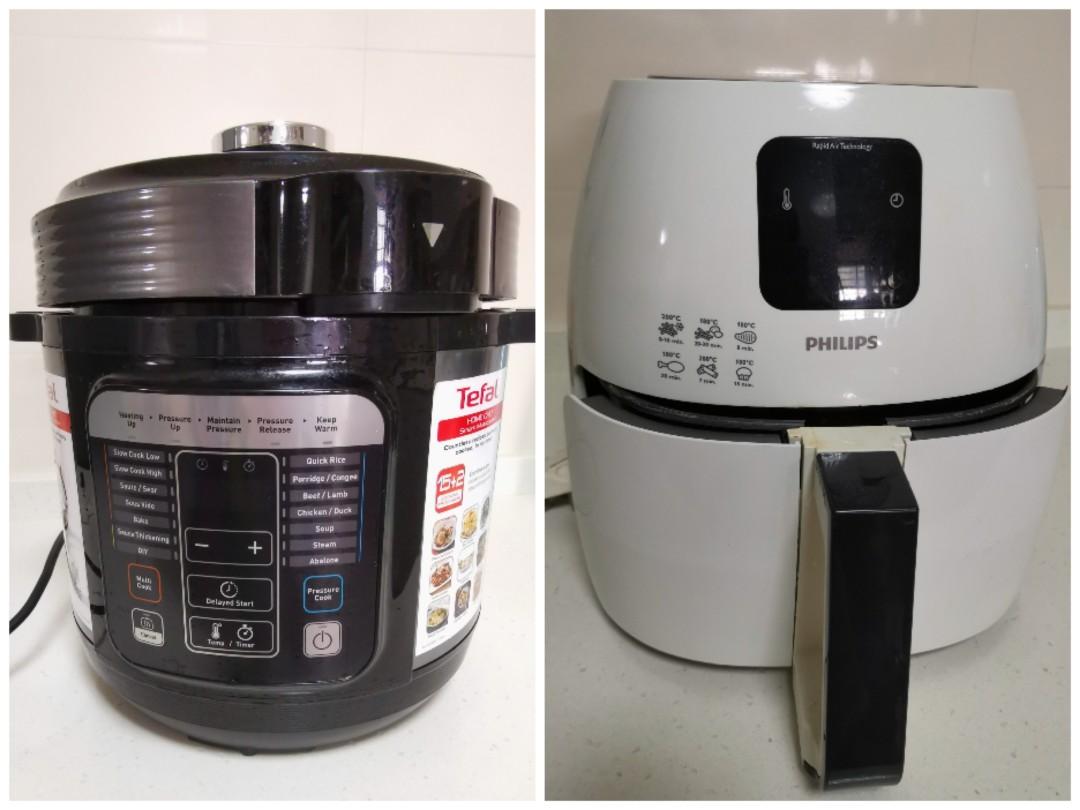 Philips Air fryer Tefal pressure cooker for sale
