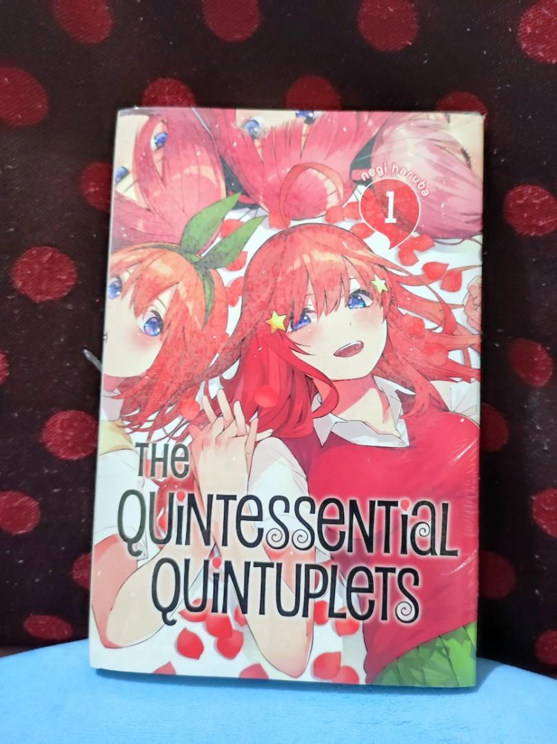 THE QUINTESSENTIAL QUINTUPLETS English MANGA Series by Negi Haruba Books 1-3  9781632367747