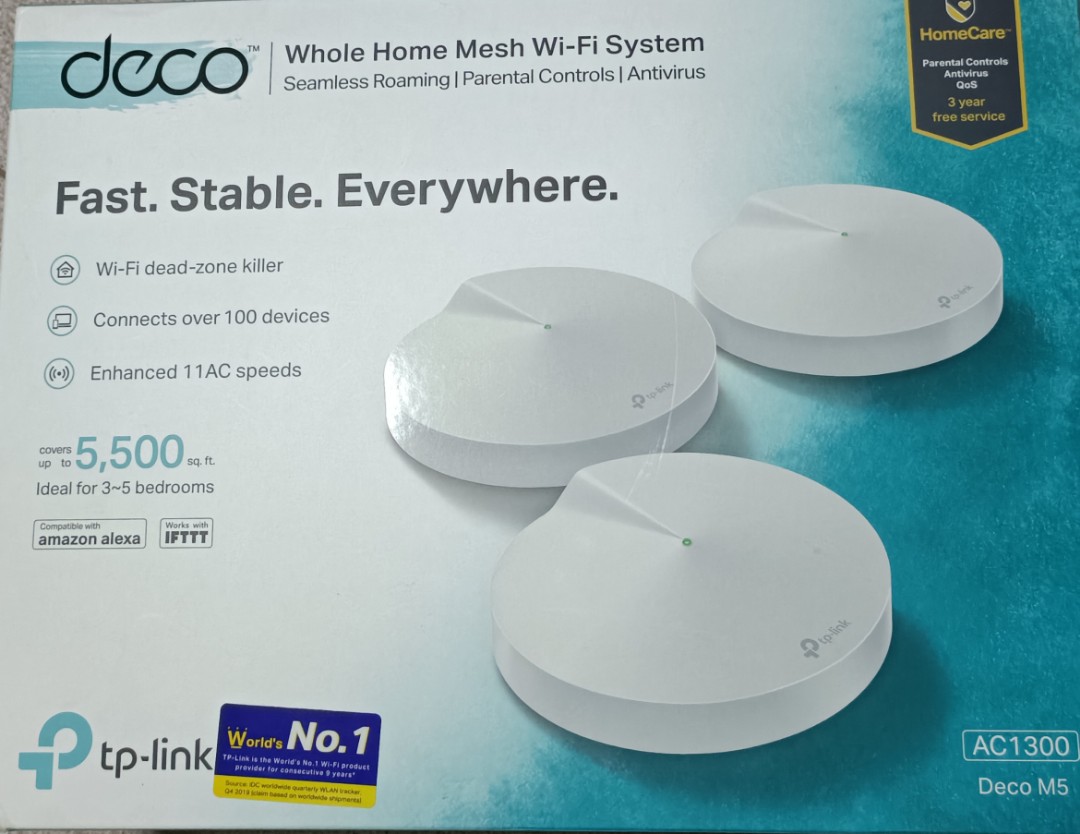 Tp-Link Deco M5 (3 pack), Computers & Tech, Parts & Accessories ...