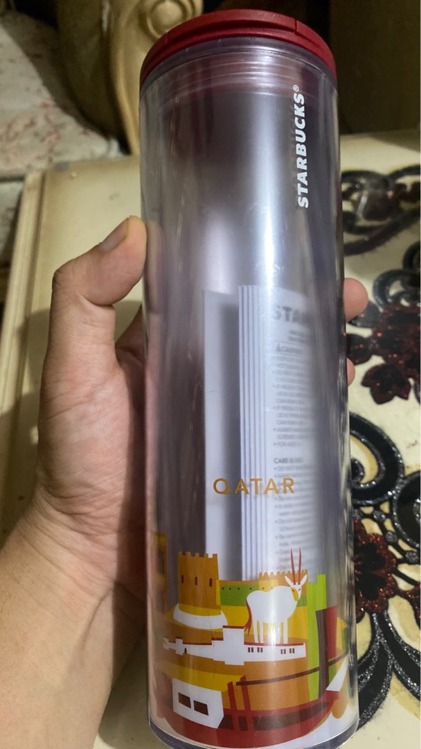 Tumbler Qatar Starbucks, Kitchen & Appliances di Carousell